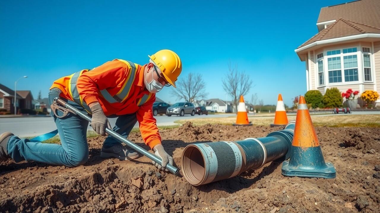 Can a homeowner replace a sewer line?