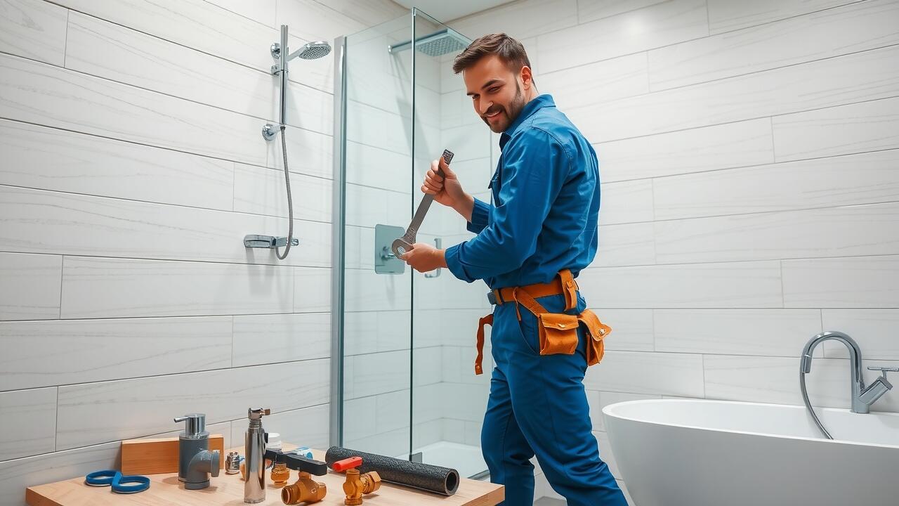 What is the average cost of a new shower installation?